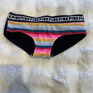 Modeling wardrobe bottoms Victoria's Secret Womens Striped Bottoms - colorful.